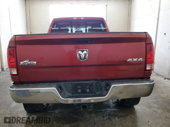 2014 Ram 2500 SLT with VIN 3C6UR5DL3EG122550, listed as a Copart auction lot 62482195 with 120,910 mi miles and Salvage title. Bid and sale history available at DreamBid. Image 6.