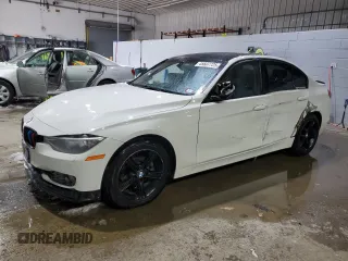 2014 BMW 3 Series 320i xDrive with VIN WBA3C3G52ENS68093, listed as a Copart auction lot 45607725 with 167,044 mi miles and Salvage Title. Bid and sale history available at carsss.com. Image 1.