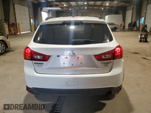 2016 Mitsubishi Outlander SEL with VIN JA4AR4AW8GZ032831, listed as a Copart auction lot 54499355 with 110,402 mi miles and Salvage title. Bid and sale history available at DreamBid. Image 6.