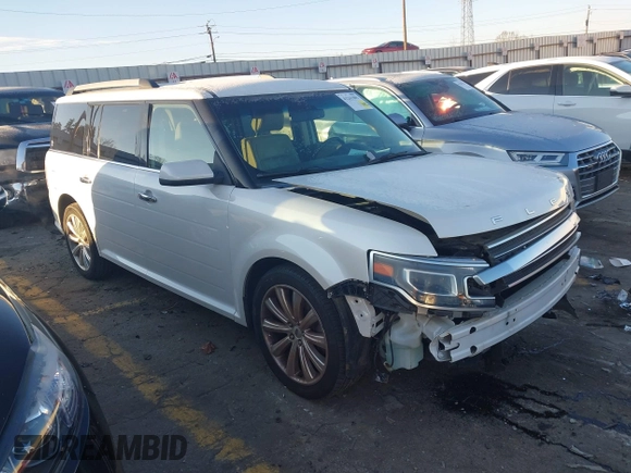 2014 Ford Flex Limited with VIN 2FMGK5D84EBD27542, listed as a IAAI auction lot 41261801 with 69,386 mi miles. Bid and sale history available at carsss.com. Image 1.