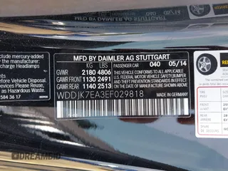 2014 Mercedes-Benz SL 63 AMG z VIN WDDJK7EA3EF029818, wystawiony jako IAAI lot #42123474 z przebiegiem 36 772 mil mil oraz . Historia ofert i sprzedaży dostępna na DreamBid. Obrazek 9.