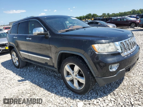 2011 Jeep Grand Cherokee Overland with VIN 1J4RR6GG7BC621024, listed as a Copart auction lot 64103204 with 79,935 mi miles and Salvage title. Bid and sale history available at DreamBid. Image 4.