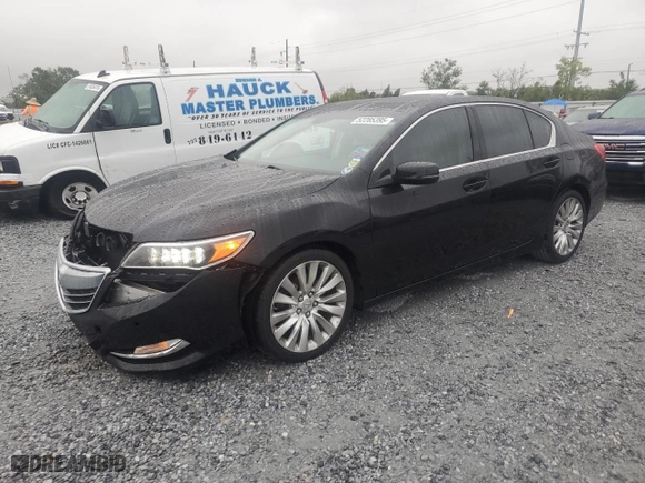 2014 Acura RLX Advance Pkg with VIN JH4KC1F94EC007579, listed as a Copart auction lot 52285395 with 67,944 mi miles and Non Repairable. Bid and sale history available at carsss.com. Image 1.