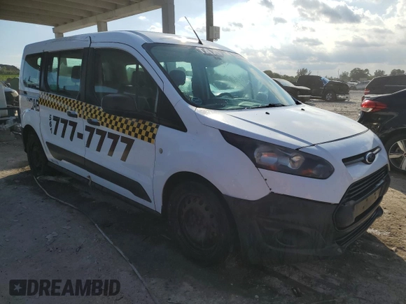 2014 Ford Transit Connect XL with VIN NM0GE9E79E1150472, listed as a Copart auction lot 44714725 with 276,300 mi miles and Clean title. Bid and sale history available at DreamBid. Image 4.