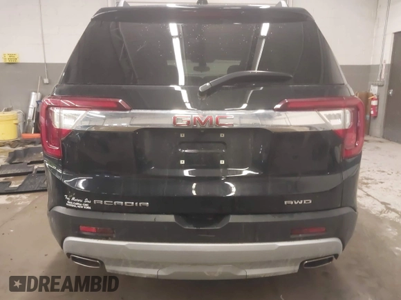 2021 GMC Acadia SLE with VIN 1GKKNRLS9MZ232758, listed as a IAAI auction lot 41548170 with 56,714 mi miles. Bid and sale history available at carsss.com. Image 17.