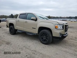 2021 GMC Canyon 4WD Elevation with VIN 1GTG6CEN1M1281552, listed as a Copart auction lot 80982384 with 50,001 mi miles and Salvage Title. Bid and sale history available at carsss.com. Image 4.