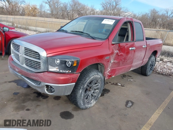 2008 Dodge 1500 SLT with VIN 1D7HU18288J202163, listed as a IAAI auction lot 41386500 with 161,213 mi miles. Bid and sale history available at carsss.com. Image 17.