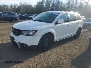 2017 Dodge Journey Crossroad Plus with VIN 3C4PDDGG3HT623222, listed as a Copart auction lot 55228475 with 120,447 mi miles and Salvage title. Bid and sale history available at DreamBid. Image 1.