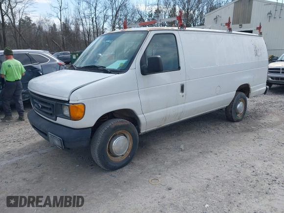 2005 Ford Econoline Cargo с VIN 1FTNS24L45HB01888, выставлен на аукционе IAAI как лот 41837403 с пробегом 150 995 миль миль и . История ставок и продаж доступна на DreamBid. Изображение 2.
