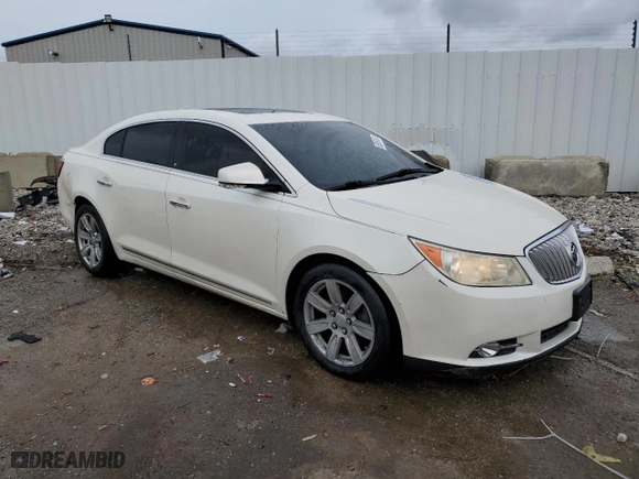 2010 Buick LaCrosse CXL with VIN 1G4GD5EGXAF304744, listed as a Copart auction lot 85059124 with 160,666 mi miles and Salvage Title. Bid and sale history available at carsss.com. Image 4.