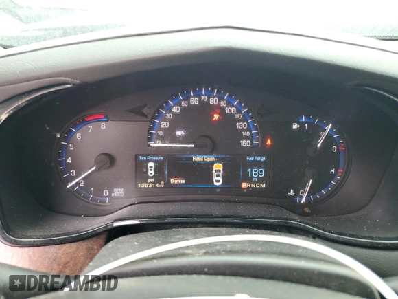 2014 Cadillac CTS Sedan RWD with VIN 1G6AP5SX1E0184009, listed as a Copart auction lot 47669475 with 125,314 mi miles and Salvage Title. Bid and sale history available at carsss.com. Image 9.