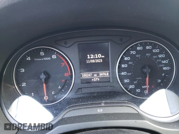 2015 Audi A3 2.0T Premium Plus with VIN WAUEFGFF8F1107211, listed as a Copart auction lot 67686133 with 106,247 mi miles. Bid and sale history available at carsss.com. Image 9.