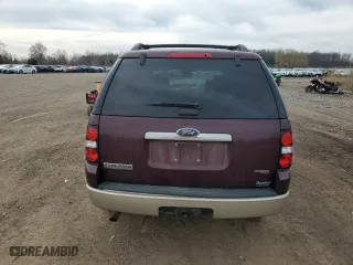 2006 Ford Explorer Eddie Bauer with VIN 1FMEU74E76UB26412, listed as a Copart auction lot 49594225 with 134,340 mi miles and Salvage Title. Bid and sale history available at carsss.com. Image 6.