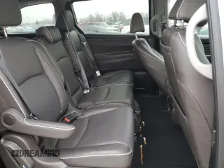 2024 Honda Odyssey Elite with VIN 5FNRL6H99RB036997, listed as a Copart auction lot 85780134 with 6,813 mi miles and Salvage Title. Bid and sale history available at carsss.com. Image 12.