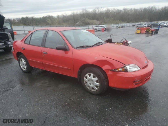 2001 Chevrolet Cavalier with VIN 1G1JC524617234864, listed as a Copart auction lot 51842685 with 107,056 mi miles and Salvage Title. Bid and sale history available at carsss.com. Image 4.