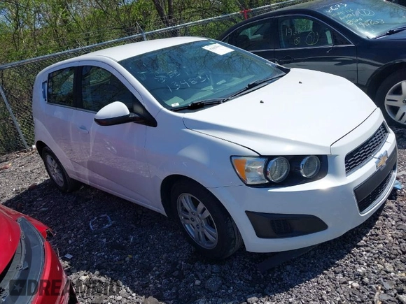 2016 Chevrolet Sonic LT with VIN 1G1JC6SH2G4134831, listed as a IAAI auction lot 41983302 with 85,828 mi miles. Bid and sale history available at carsss.com. Image 1.