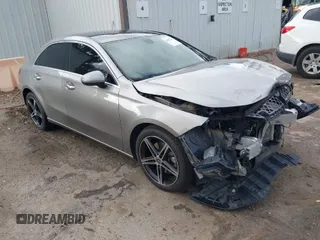 2020 Mercedes-Benz A 220 with VIN W1K3G4EB1LW047698, listed as a IAAI auction lot 41522714 with 37,249 mi miles and . Bid and sale history available at DreamBid. Image 1.