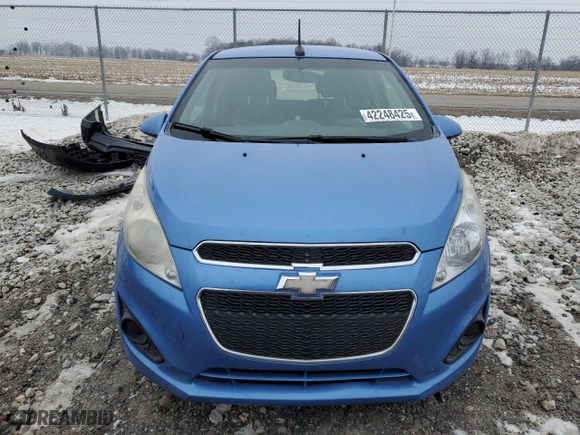 2013 Chevrolet Spark LT with VIN KL8CD6S96DC506381, listed as a Copart auction lot 42248425 with 118,338 mi miles and Salvage Title. Bid and sale history available at carsss.com. Image 5.
