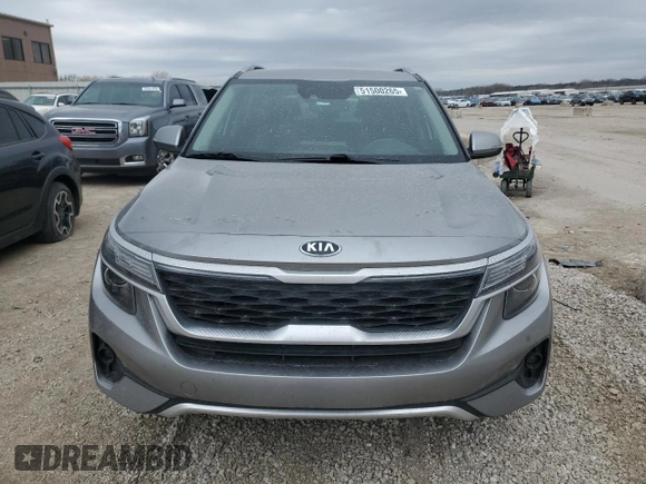 2021 Kia Seltos S z VIN KNDEU2AA3M7148248, wystawiony jako Copart lot #51500265 z przebiegiem 84 898 mil mil oraz Szkoda całkowita • Salvage title. Historia ofert i sprzedaży dostępna na DreamBid. Obrazek 5.