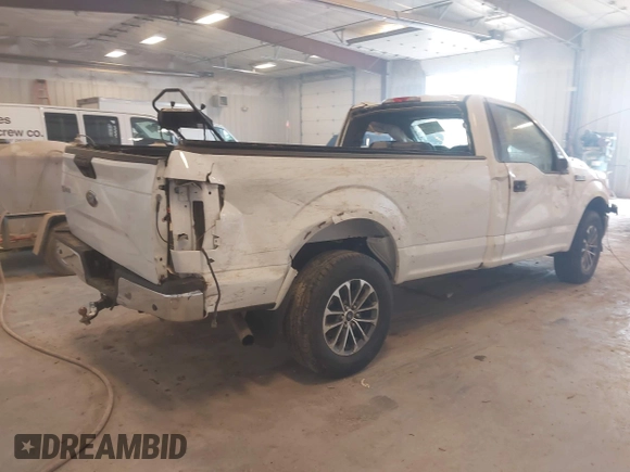 2019 Ford F-150 XL with VIN 1FTMF1E50KKC83484, listed as a IAAI auction lot 42287034 with 60,865 mi miles and . Bid and sale history available at DreamBid. Image 4.