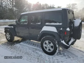 2022 Jeep Wrangler Unlimited Willys Sport with VIN 1C4HJXDN0NW207099, listed as a Copart auction lot 43395805 with 55,529 mi miles and Salvage Title. Bid and sale history available at DreamBid. Image 2.