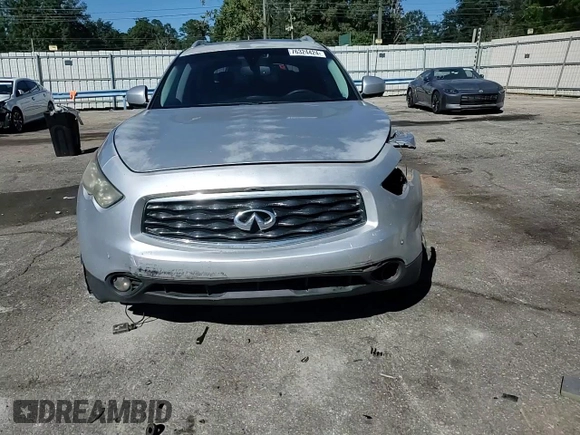 2010 Infiniti FX35 with VIN JN8AS1MU4AM800770, listed as a Copart auction lot 76324424 with 301,279 mi miles and Salvage Title. Bid and sale history available at carsss.com. Image 12.