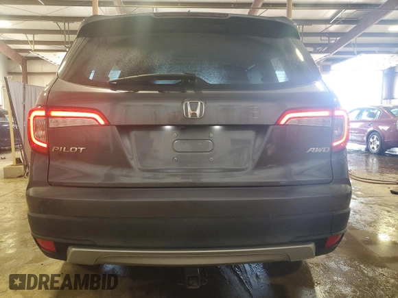 2019 Honda Pilot EX-L z VIN 5FNYF6H58KB100677, wystawiony jako Copart lot #61347595 z przebiegiem 59 987 mil mil oraz Szkoda całkowita • Salvage title. Historia ofert i sprzedaży dostępna na DreamBid. Obrazek 6.
