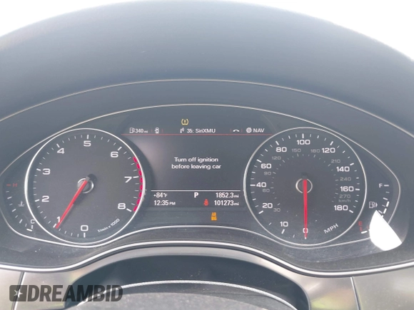 2013 Audi A6 Premium Plus with VIN WAUGGAFC3DN083155, listed as a IAAI auction lot 42446063 with 101,273 mi miles and . Bid and sale history available at DreamBid. Image 7.