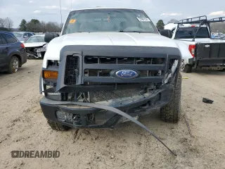 2008 Ford Super Duty F-250 SRW XL with VIN 1FTSX21508EC92855, listed as a Copart auction lot 82299124 with 122,566 mi miles and Salvage Title. Bid and sale history available at carsss.com. Image 5.