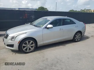 2014 Cadillac ATS Standard RWD with VIN 1G6AA5RA7E0167296, listed as a Copart auction lot 59585255 with 136,471 mi miles and Non repairable. Bid and sale history available at DreamBid. Image 1.