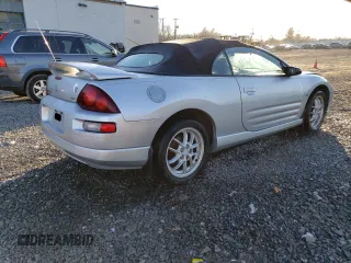 2002 Mitsubishi Eclipse GT with VIN 4A3AE85H82E042471, listed as a Copart auction lot 84645844 with 82,689 mi miles and Salvage Title. Bid and sale history available at carsss.com. Image 3.