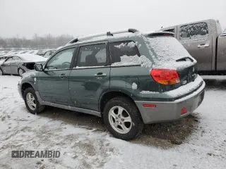 2004 Mitsubishi Outlander LS with VIN JA4LZ31F44U057611, listed as a Copart auction lot 87374764 with 130,411 mi miles and Salvage Title. Bid and sale history available at carsss.com. Image 2.