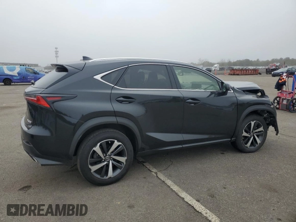 2021 Lexus NX with VIN JTJGARDZ8M2248920, listed as a Copart auction lot 49707835 with 26,031 mi miles and Salvage Title. Bid and sale history available at carsss.com. Image 3.