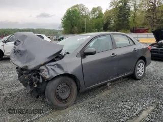 2011 Toyota Corolla L with VIN 2T1BU4EEXBC715031, listed as a Copart auction lot 52164695 with Not Provided miles and Salvage Title. Bid and sale history available at carsss.com. Image 1.