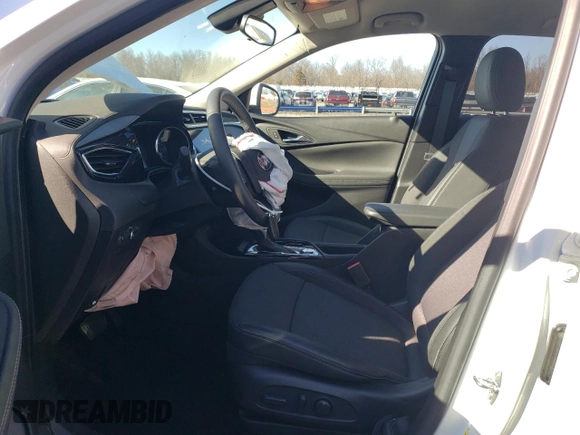 2023 Buick Encore GX Preferred with VIN KL4MMCSL6PB116438, listed as a Copart auction lot 46508135 with 11,502 mi miles and Salvage title. Bid and sale history available at DreamBid. Image 7.