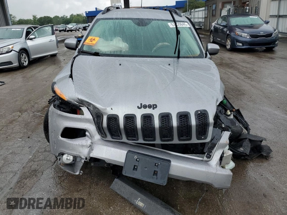 2016 Jeep Cherokee Altitude with VIN 1C4PJMCB0GW103491, listed as a Copart auction lot 57629645 with Not provided miles and Salvage title. Bid and sale history available at DreamBid. Image 5.