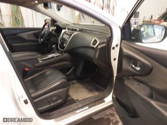 2018 Nissan Murano Platinum with VIN 5N1AZ2MH0JN123528, listed as a IAAI auction lot 41582715 with 91,688 mi miles. Bid and sale history available at carsss.com. Image 5.