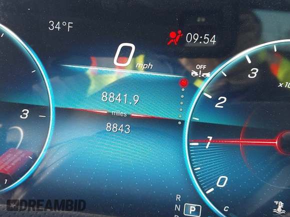 2022 Mercedes-Benz CLA 250 with VIN W1K5J4HB2NN317049, listed as a IAAI auction lot 41056166 with 8,843 mi miles and . Bid and sale history available at DreamBid. Image 15.