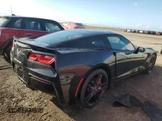 2015 Chevrolet Corvette 2LT with VIN 1G1YC2D7XF5100754, listed as a Copart auction lot 78390194 with 0 mi miles and Non Repairable. Bid and sale history available at carsss.com. Image 3.