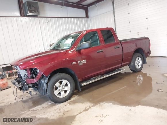 2019 Ram 1500 Classic Express with VIN 1C6RR7FT0KS546772, listed as a IAAI auction lot 41649866 with 144,985 mi miles. Bid and sale history available at carsss.com. Image 17.