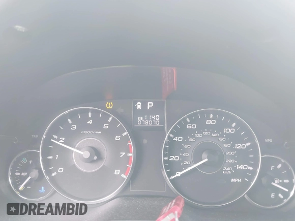 2012 Subaru Legacy 2.5i with VIN 4S3BMBA62C3040594, listed as a IAAI auction lot 42465861 with 78,070 mi miles and . Bid and sale history available at DreamBid. Image 7.
