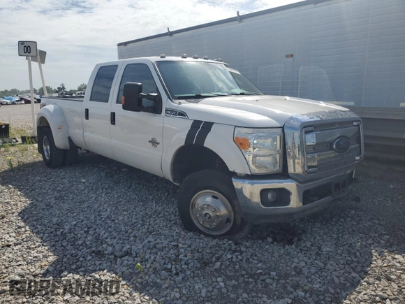 2012 Ford F-350 XL with VIN 1FT8W3DT0CEC51907, listed as a Copart auction lot 59849374 with 220,569 mi miles and Salvage Title. Bid and sale history available at DreamBid. Image 4.
