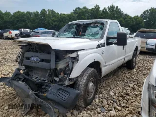 2013 Ford F-250 XL with VIN 1FTBF2A61DEB82046, listed as a Copart auction lot 56550845 with 263,763 mi miles and Salvage title. Bid and sale history available at DreamBid. Image 1.