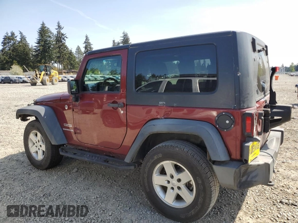 2010 Jeep Wrangler Sport with VIN 1J4AA2D11AL126197, listed as a Copart auction lot 53701635 with 141,483 mi miles and Salvage Title. Bid and sale history available at carsss.com. Image 2.