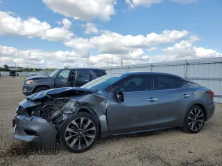 2016 Nissan Maxima SR with VIN 1N4AA6AP5GC391712, listed as a Copart auction lot 58027035 with 101,619 mi miles and Salvage title. Bid and sale history available at DreamBid. Image 1.