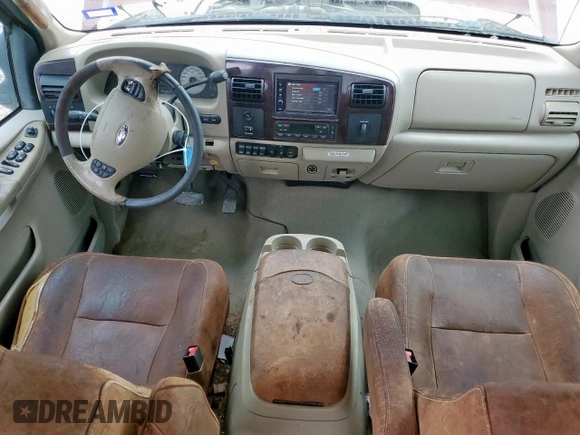2005 Ford F-250 XL with VIN 1FTSW20PX5ED11526, listed as a Copart auction lot 62649305 with 253,294 mi miles and Salvage title. Bid and sale history available at DreamBid. Image 8.