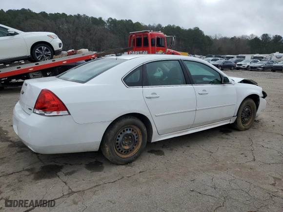 2016 Chevrolet Impala Limited LT with VIN 2G1WB5E36G1170892, listed as a Copart auction lot 42601275 with 0 mi miles and Salvage Title. Bid and sale history available at carsss.com. Image 3.
