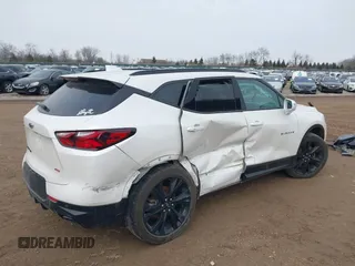 2020 Chevrolet Blazer RS с VIN 3GNKBKRSXLS691965, выставлен на аукционе IAAI как лот 41533260 с пробегом 60 955 миль миль и . История ставок и продаж доступна на DreamBid. Изображение 4.