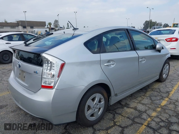 2010 Toyota Prius II with VIN JTDKN3DU7A0230967, listed as a IAAI auction lot 41896710 with 103,451 mi miles. Bid and sale history available at carsss.com. Image 4.
