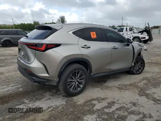 2024 Lexus NX 250 Premium with VIN 2T2GDCAZ4RC007758, listed as a Copart auction lot 79620224 with 12,845 mi miles and Salvage title. Bid and sale history available at DreamBid. Image 3.